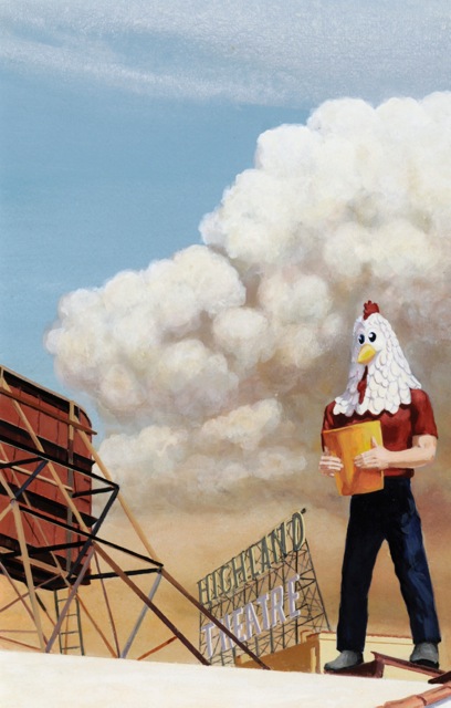 Chicken Boy with the Pyrocumulus Cloud 2009