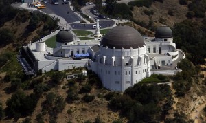 The Griffith Observatory is seen in Los Angeles