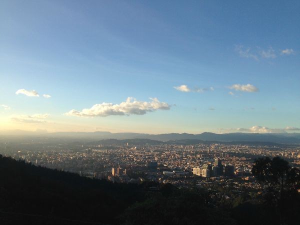 View of the city from La Calera