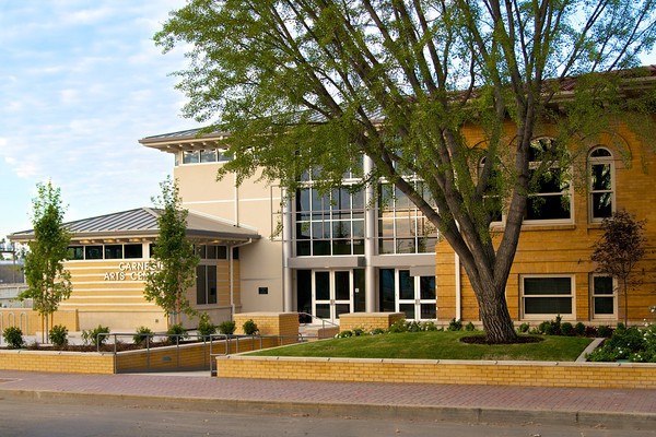 The Carnegie Arts Center in Turlock, California.