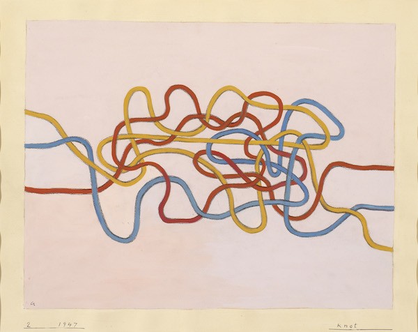 Anni Albers, Knot 2, 1947 (photographed by Tim Nighswander/Imaging 4 Art).
