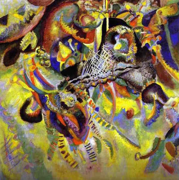 “Fugue” by Vasily Kandinsky, 1914