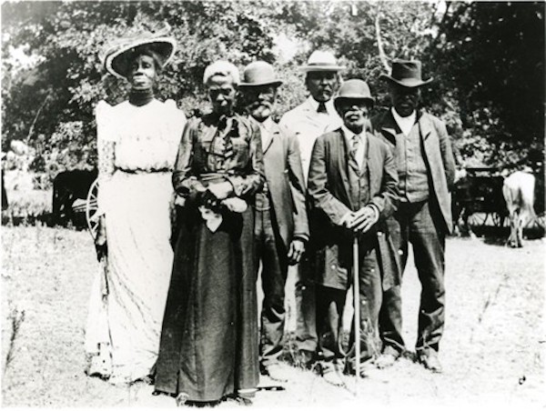 A Juneteenth celebration in Texas in 1900. 