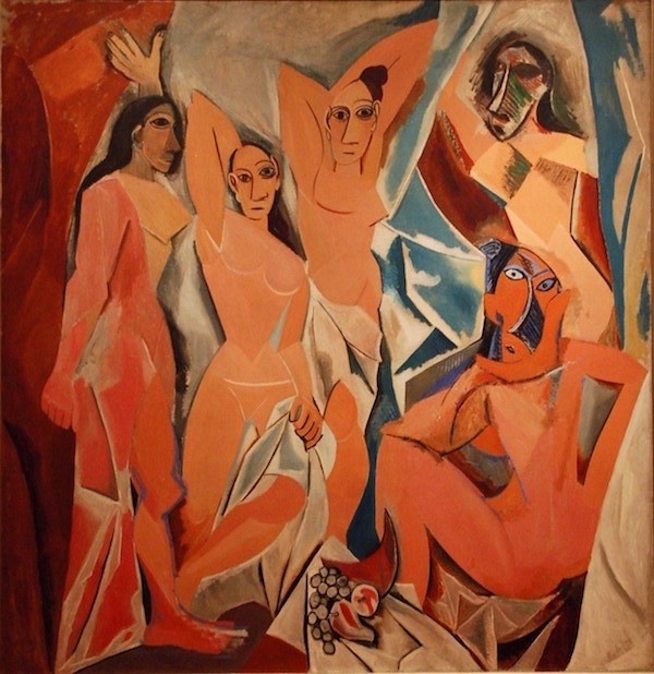 Les Demoiselles d’Avignon, 1907, Pablo Picasso. Oil on canvas.
