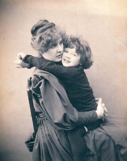 The Cameron Studio, Portrait of Constance and Cyril Wilde, 1889. 