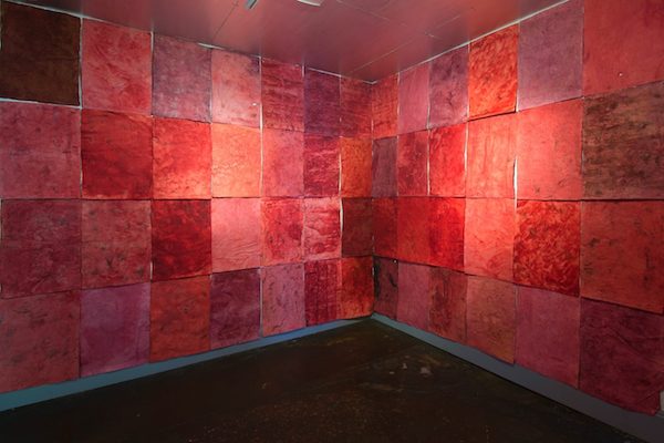 “Red Room” installation by Elena Osterwalder. Courtesy of Elena Osterwalder.