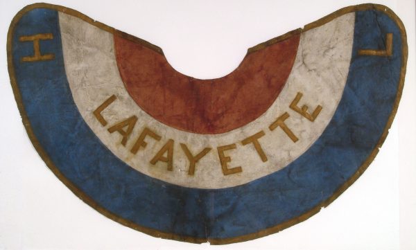 Lafayette Hose Company Cape, mid-19th century. Image courtesy of Division of Home and Community Life, National Museum of American History.