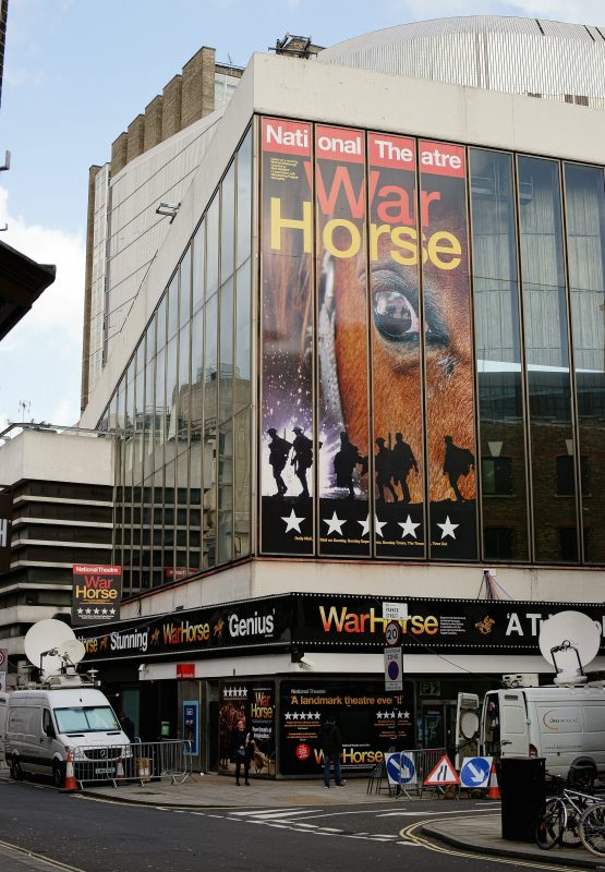 The National Theatre’s production of War Horse was one of those broadcast to cinemas around the world. Photo courtesy of Peter Trimming/Flickr.
