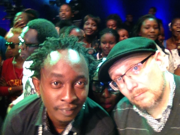 Eric Wainaina, a Kenyan pop star who served as the show’s music director, and the author