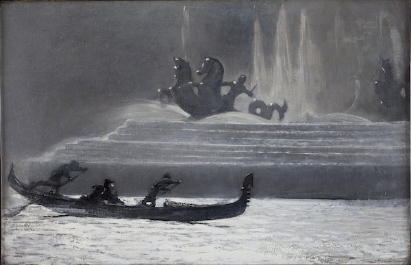 The Fountains at Night, World’s Colombian Exposition, 1893, by Winslow Homer. Bowdoin College Museum of Art, Brunswick, Maine.