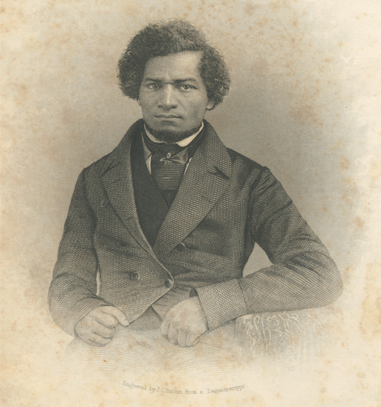 FREDERICK DOUGLASS Abolitionist Cabinet Card Photograph Vintage History Slavery 