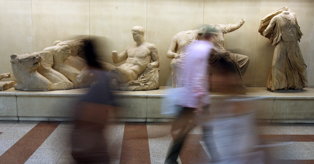on seeing the elgin marbles