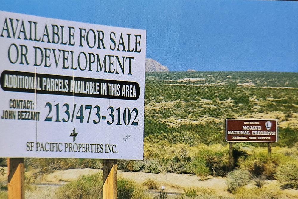 A sign on the left that says "Available for Sale or Development"